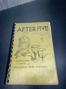 After Five with Children's League binder cookbook 1977 - Picture 1 of 12