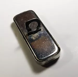 RARE Vintage Antique Ink Pad Pocket Sized Tin Metal FREE SHIPPING - Picture 1 of 9