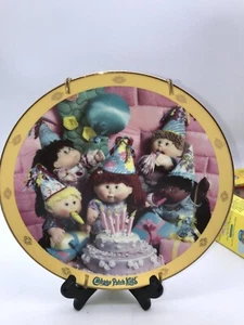 Cabbage Patch KiDS LIMITED EDITION COLLECTORS PLATE 1994 plus bag - Picture 1 of 2