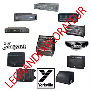 Ultimate Yorkville Traynor Audio Repair Service Schematics Manuals manual on DVD - Bild 1 von 1