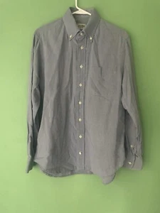 Vintage Gitman Bros Shirt Mens XL Long Sleeve Cotton Twill Made In USA Button - Picture 1 of 4