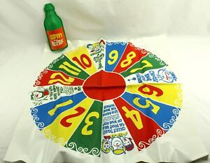 Vintage 1968 Spin the Bottle Game Hassenfeld Bros Incomplete / For Parts
