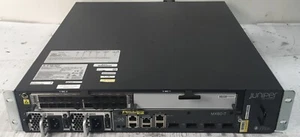 Juniper CHAS-MX80-T-S-E Router x2 PSU x1 MIC-3D-2XGE-XFP - Picture 1 of 5