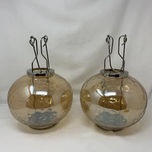 Linternas portavelas colgantes de vidrio (juego de 2) - Imagen 1 de 5