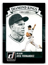2016 Donruss Black Border #15 Jose Fernandez DK /199