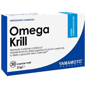 Omega Krill di YAMAMOTO RESEARCH 30 softgel OLIO DI KRILL OMEGA 3 EPA DHA