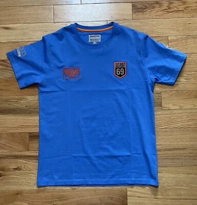 Camiseta Gulf Azul Cobalto EE. UU. M/UE L (Ver Medidas) Foto 1 de 2