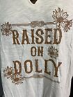 Dolly Parton erhoben auf Dolly Country Music Göttin cremefarben 18/20 Damen T-Shirt