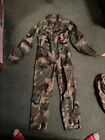 Kids Flight Suit Green camo Costume Military Air Force Free Shipping