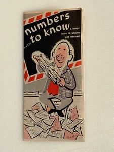 1971 Numbers to Know “Help Yourself” Booklet General Motors Information Rack Svc - Picture 1 of 3