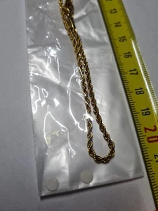 999 Vergoldete 40 cm Kette 24 Karat - Bild 1 von 3