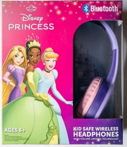 Auriculares inalámbricos Bluetooth Princess para niños Disney - rosa/púrpura - Imagen 1 de 5