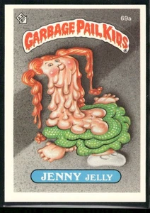 1985 Topps GPK Series 2 #69a Jenny Jelly EX/NM Glossy Back slight gum damage - Picture 1 of 2