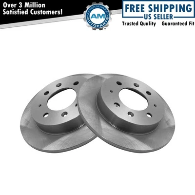 Juego de rotores de freno traseros sólidos para Kia Spectra 2004-2009 Spectra5 2005-2009 Foto 1 de 4