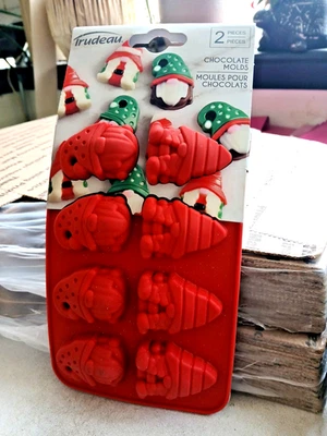 Molde de chocolate Trudeau 2 piezas Winter Elf's Foto 1 de 2