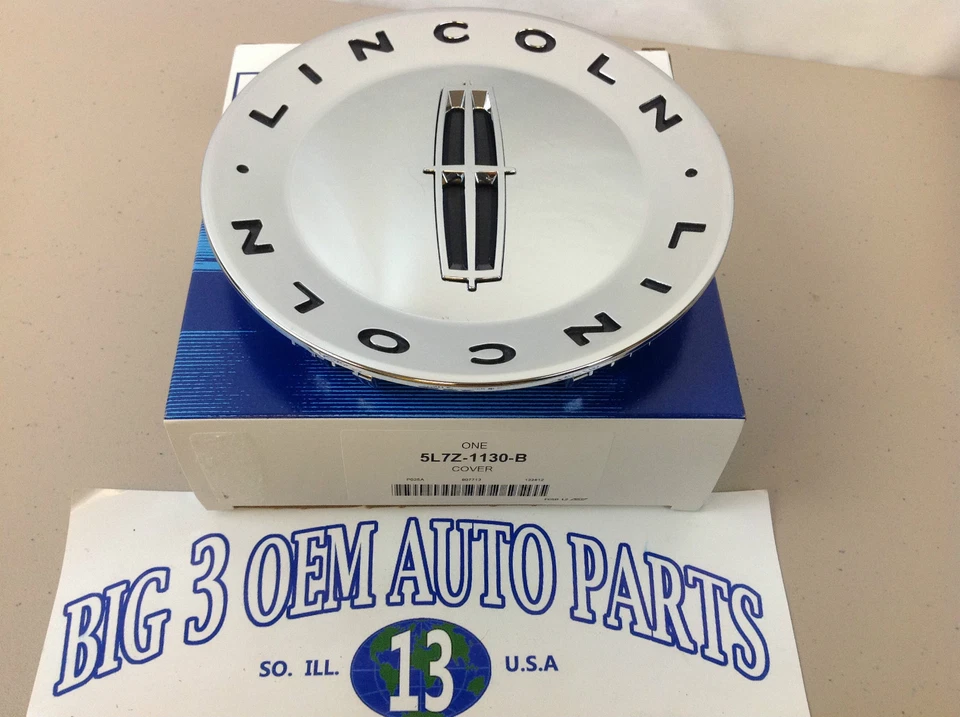 Lincoln Navigator 2003-2006 Mark LT tapacubos central de rueda cromada nuevo equipo original Foto 1 de 3