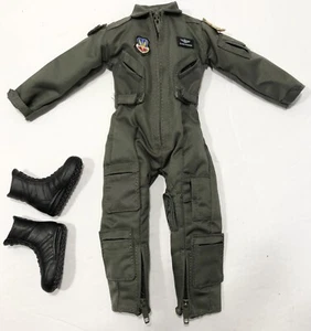 Dragon 12" F-15E Night Strike Pilot Lt Glenn "Wolfman" Powers Flight Suit &Boots - Picture 1 of 11