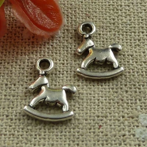 Envío Gratis 200 piezas Dijes Caballo de Gallo Plata Tibetana 13X10mm L-1029 - Imagen 1 de 4