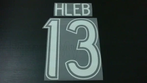 ALEXANDER HLEB #13 Arsenal Champions League Home 2006-2007 Name Set - Picture 1 of 1