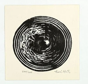 Frank Martínez Cuban signed limited edition original art print Engraving n230 - Picture 1 of 1