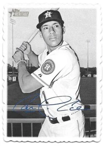 Carlos Correa 2018 Heritage 1969 Topps Deckle Edge - Houston Astros - #3 - Imagen 1 de 1