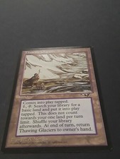 Magic MTG Alliances Thawing Glaciers Near Mint Rare Staple Legacy Gathering Gift