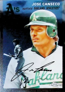 2023 Topps Chrome Platinum Anniversary #356 Jose Canseco Oakland Athletics - Foto 1 di 2