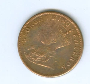 INDIEN 1929 C 1/4 ANNA -- BANKFRISCH - Bild 1 von 2