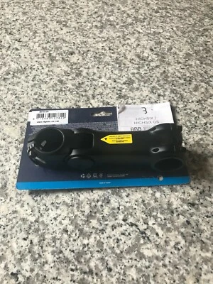 BBB BHS-29 HighSix 130mm OS Adjustable Head Stem 31.8mm Bar - Satin Black / MTB - Image 1 of 3