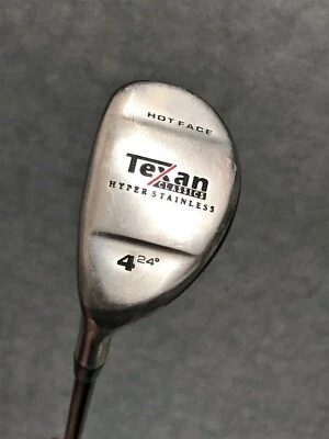 NICE! LH TEXAN CLASSICS 4 HYBRID 24* Hot Face Regular-Flex Graphite Golf Lefty - Image 1 of 4