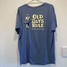 Old Guys Rule Tshirt Bundle Size XL - ‘Playing Through Life’ & ‘Vintage Wood’