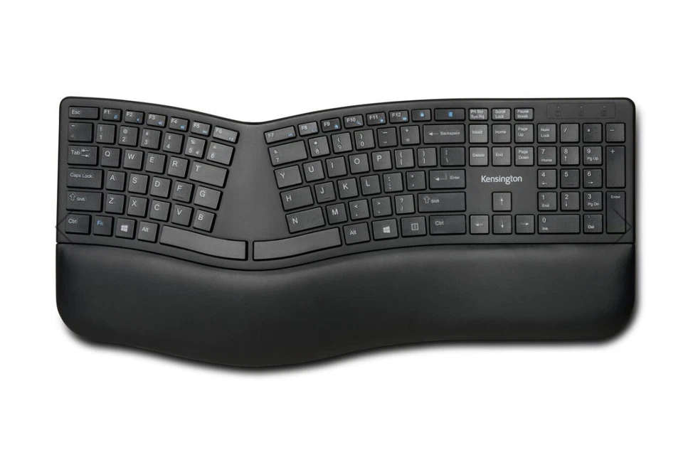 NEW Kensington Pro Fit Ergo Wireless Keyboard-Black P/N: K75401DE - Image 1 of 1