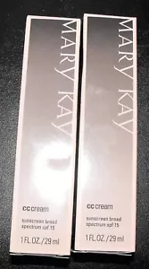 2 Mary Kay CC complexion corrector cream sunscreen spf 15.1 DEEP,1very Deep - Picture 1 of 4