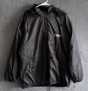 Chaqueta polar para hombre Alaska negra reversible capucha extraíble Gorpcore exterior XL - Imagen 1 de 13