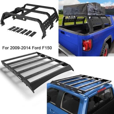 Overland Top Roof Rack or Steel Truck Bed Rack For 2009-2014 Ford F150 & Raptor - Image 1 of 4