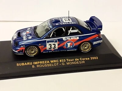 ram048 ixo subaru impreza wrc rally corsica 2002 rousselot 1:43 - Immagine 1 di 4