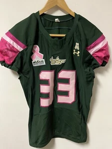 Under Armour University South Florida USF Bulls Breast Cancer Football Jersey XL - Picture 1 of 8