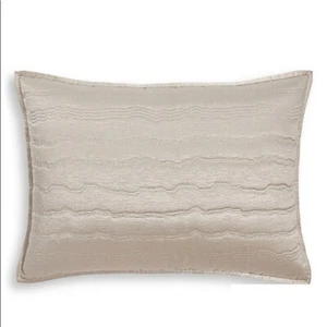 Hotel Collection Skyline Quilted Sham, Standard sham Color: Cloud - Picture 1 of 2