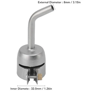 120° Round Mouth Hot Air Welding Nozzle for Welding Plastic Sheets - Picture 1 of 9