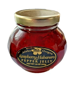 Aloha From Oregon Pepper Jelly, Raspberry Habanero - Picture 1 of 1