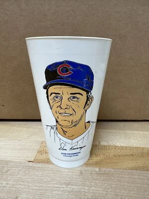 VINTAGE 1973 Don Kessinger 7-11 Slurpee Cup Chicago Cubs Box 148 - Image 1 of 4