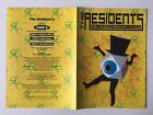THE RESIDENTS - Cube E, Elvis & Eye Tour Concert Programme/Poster. Vintage. 