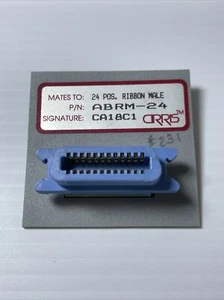 Cirris Systems ABRM-24 CA18C1 Mates a 24 Pos Scheda Adattatore Tester Continuità JD - Foto 1 di 4