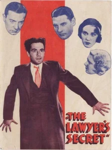 Lawyer's Secret Herald aus dem Film von 1931 - Bild 1 von 3