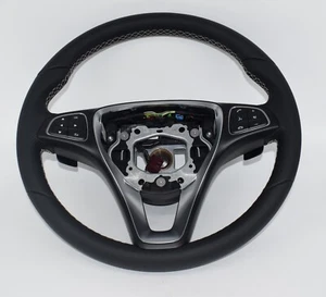 Original Mercedes Lederlenkrad w447 V Klasse Vito Lederlenkrad a0014609703 - Picture 1 of 4