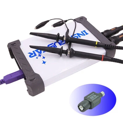 ISDS210A PC-Based USB digital Oscilloscope 2 Channels 40M 100MS/s FFT + HT201 - Image 1 of 4