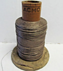 Antique / Vintage ~ Acmo Acrylic Monocord Thread On Spool - Dupont Orlon In  Usa