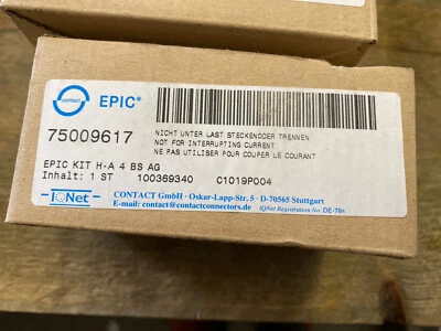 Juego de conectores Lapp, tamaño 3A, 4 polos + PE, IP65 Foto 1 de 2