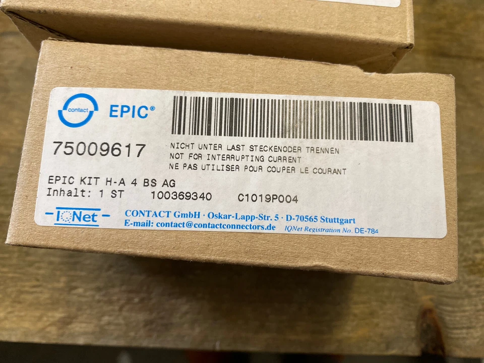  75009617 | Juego de conectores LAPP, tamaño 3A, 4 pines + PE, IP65, 75009617 Foto 1 de 2