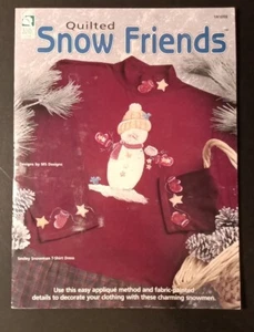 Quilted Snow Friends House of White Birches Quilt Patterns # 141098 - Picture 1 of 2